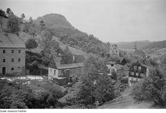 view of Königstein with Königstein Fortress in the background