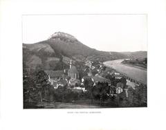 18th-century view of Dresden and the Elbe River