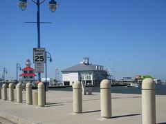 New Canal Lighthouse from Lakeshore Drive, New Orleans