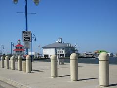 New Canal Lighthouse from Lakeshore Drive, New Orleans