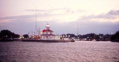 New Canal Lighthouse Coast Guard Station in New Orleans, November 1973