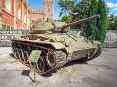 M24 Chaffee tank in Heeresgeschichtliches Museum