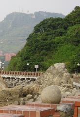 Tzaishan mountain view from National Sun Yat-sen University campus