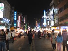 Liouho Night Market in Kaohsiung, Taiwan