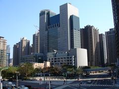 Taipei County Hall building exterior view