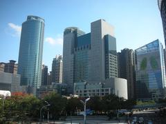 New Taipei city hall skyline in 2015