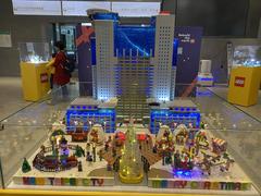 Lego Displays at Christmasland in New Taipei City