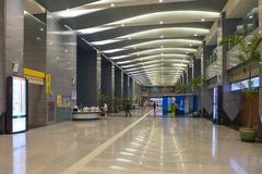 New Taipei City Hall Lobby with modern architectural design