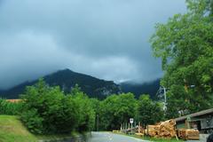 Hagendorf-Solothurn highway with scenic surroundings