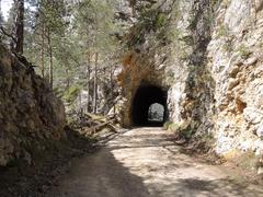 Tunnel in the Rüschgraben northwest of Hinterweissenstein