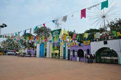 Nicco Park entrance at Jheel Meel, Kolkata