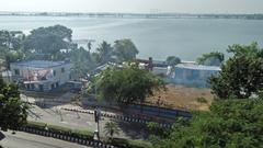 Garbage burning in Salt Lake City, Kolkata