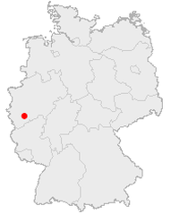 Map of Brühl, Germany