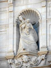 Front facade of Girona Cathedral