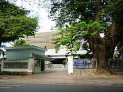 Entrance of the War Remnants Museum in Ho Chi Minh City, Vietnam