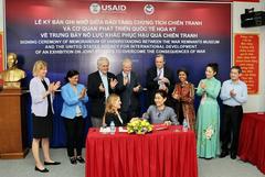 USAID and Vietnam War Remnants Museum MOU signing ceremony