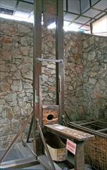 Guillotine used during French colonization