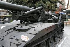 M107 175 mm self-propelled gun at the War Remnants Museum in Ho Chi Minh City