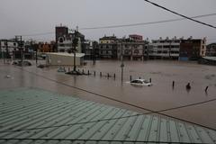 Fanapi flood in Nanzi District, Kaohsiung, 2010