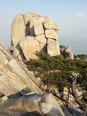 Bukhansan National Park mountain peak