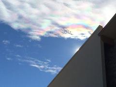 iridescent cloud at Ober Gatlinburg