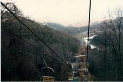 Chairlift at Ober Gatlinburg in Tennessee