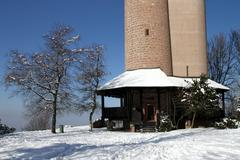 Merkur tower on Merkur mountain