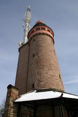 Merkur Tower on Merkur mountain in Baden-Baden