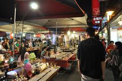 Raohe Street Night Market at night