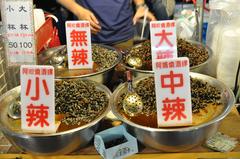 Stir-fried Batillaria zonalis vendor at Raohe Street Night Market