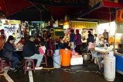 Beef Noodle Soup Booth at Raohe Street Night Market