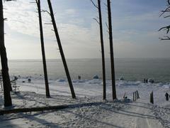 Dutchman's Cap near Karklė at winter