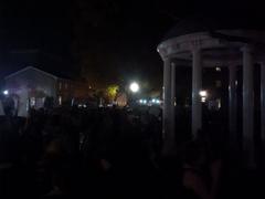 Protest against Donald Trump in Chapel Hill, North Carolina