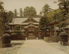 Toshioagu Temple photograph from 1865