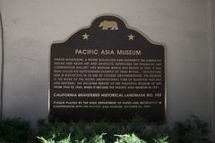 California Landmark No. 988 Pacific Asia Museum Plaque