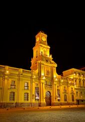 Museo Histórico Nacional at night