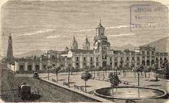 Santiago Palacio de la Intendencia historic building 1872