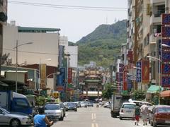 Wenwu Temple view along Fuyu Road in Gushan District, Kaohsiung City