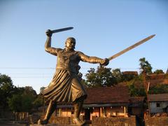 Statue of Baji Prabhu Deshpande at Panhala Fort