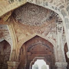 beautiful ceiling designs in the interior of Panhala