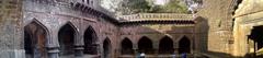 Panhala Fort panoramic view