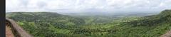 Scenic view from Pusati Burj of Fort Panhala