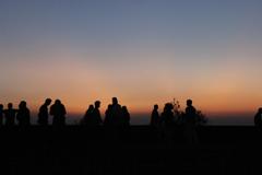 Sunset view from Panhala Fort, Kolhapur, India