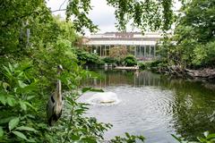 well-maintained enclosure in Artis Zoo, Amsterdam