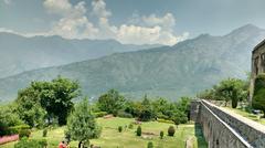 View of nearby mountains from Pari Mahal, ASI monument