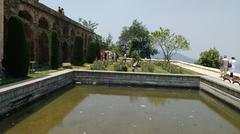 Pari Mahal architectural structure with arches and historical design