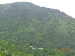 View of the Himalayas from Pari Mahal, Srinagar