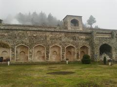 Pari Mahal illuminated at night