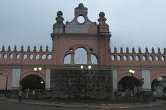 Paseo de Aguas fountain in Lima, Peru