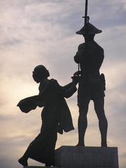 Tugu Tani farmer's monument statue in Jakarta, Indonesia